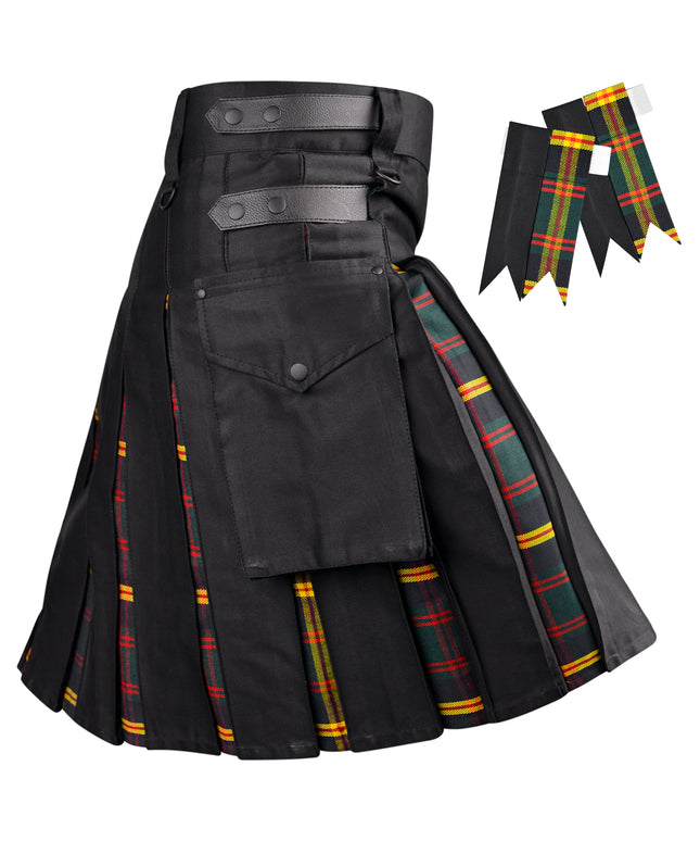 US Marine Corps - Leathernecks Hybrid Utility Kilt for Men  - Traditional Style with Modern Functionality