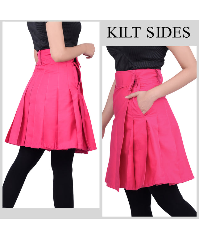 Raven Women Kilt - Pink