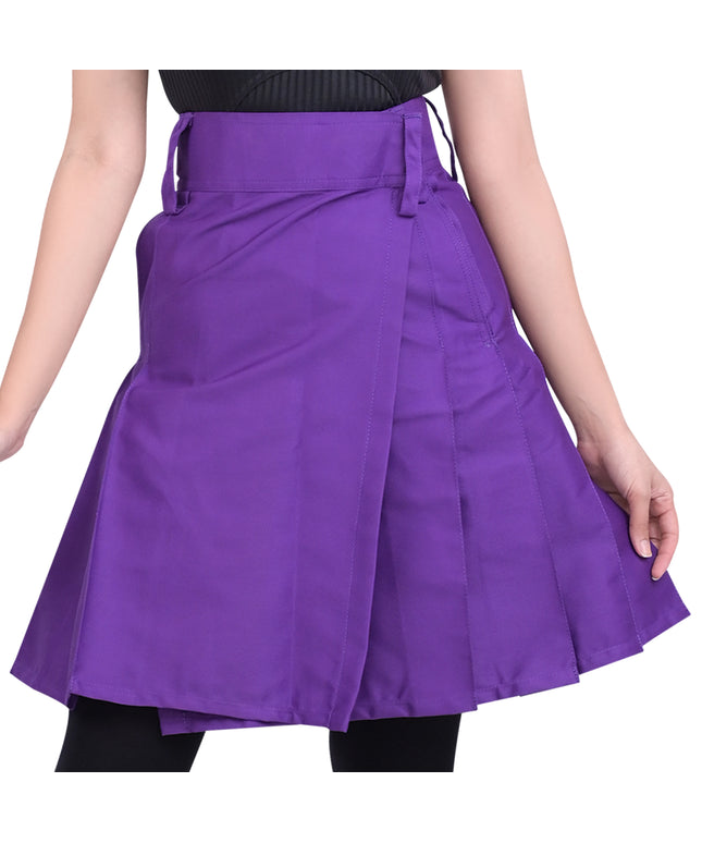 Raven Women Kilt - Purple