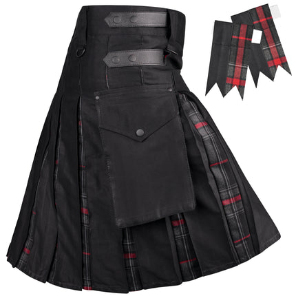 Spirit Of Bruce Hybrid Utility Kilts for Men  - Traditional Style with Modern Functionality