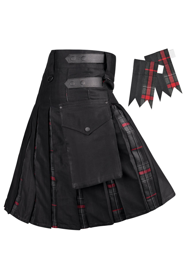 Spirit Of Bruce Hybrid Utility Kilts for Men  - Traditional Style with Modern Functionality