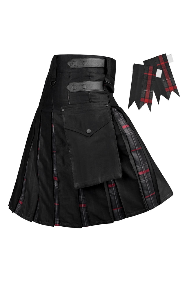 Spirit Of Bruce Hybrid Utility Kilts for Men  - Traditional Style with Modern Functionality