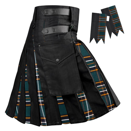 Irish Heritage Hybrid Utility Kilts for Men  - Traditional Style with Modern Functionality