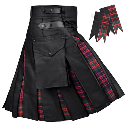 Kilts utilitarios híbridos para hombre (nacional escocés) 