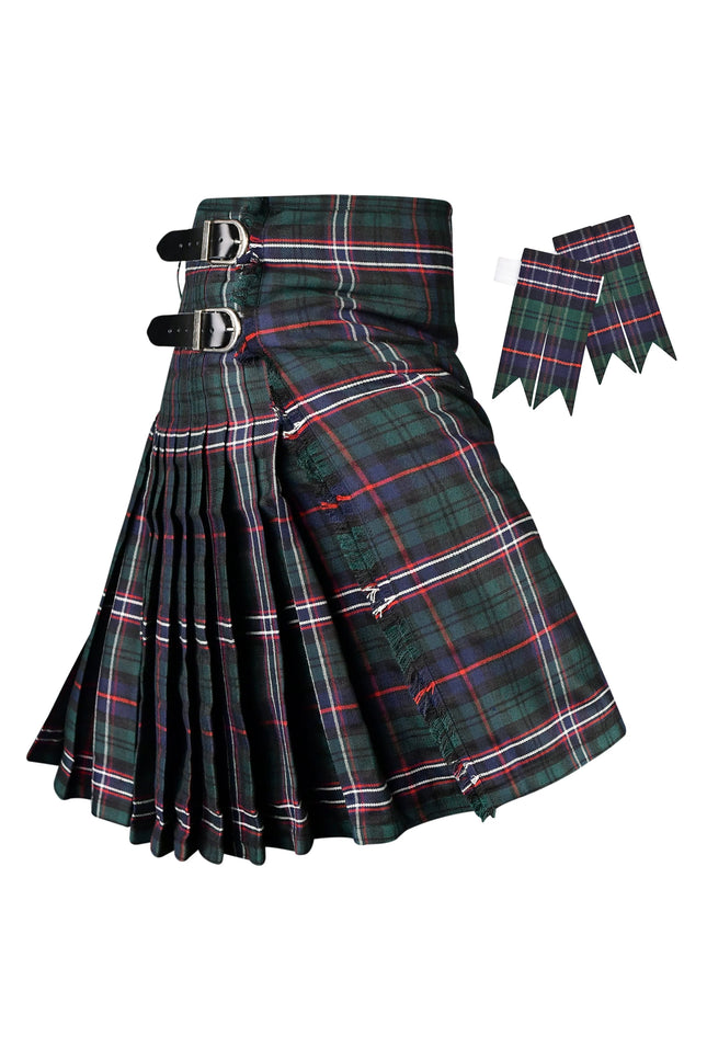 Kilt pour homme I Kilt traditionnel écossais en polyviscose de 8 yards I Grandes tailles
