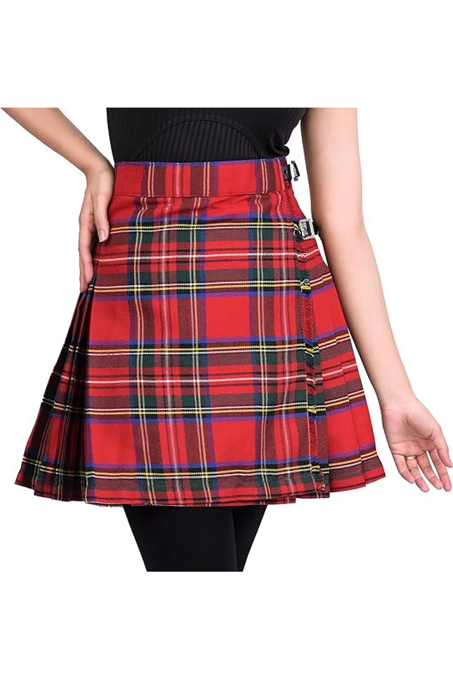 Women's PV Kilt in Royal Stewart Tartan