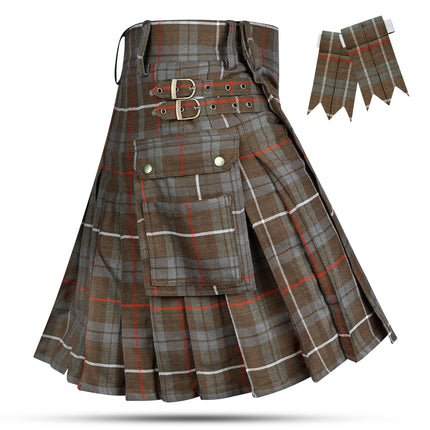 Valor Acrylic Utility Kilt | Kilt tartan vieilli Fraser 16 oz