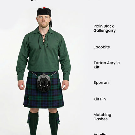 Acrylic Kilt | Package