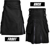 Hybrid Utility Kilts for Men    (Gray Highlander)