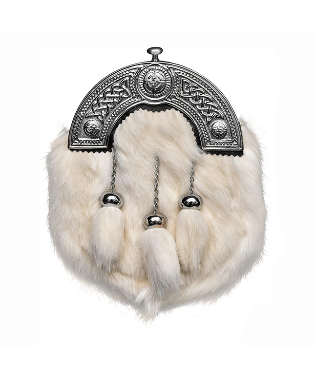 White Rabbit Formal Sporran w/ Celtic Cantle