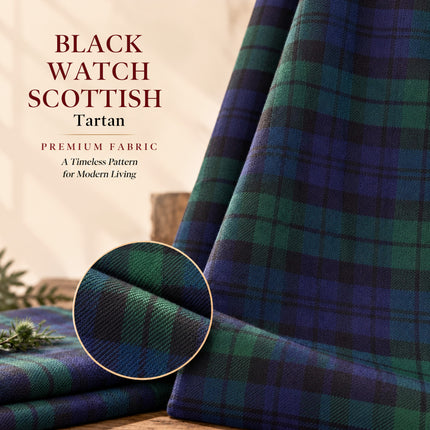 Kilt utilitaire en acrylique Valor | Kilt écossais Black Watch 16oz