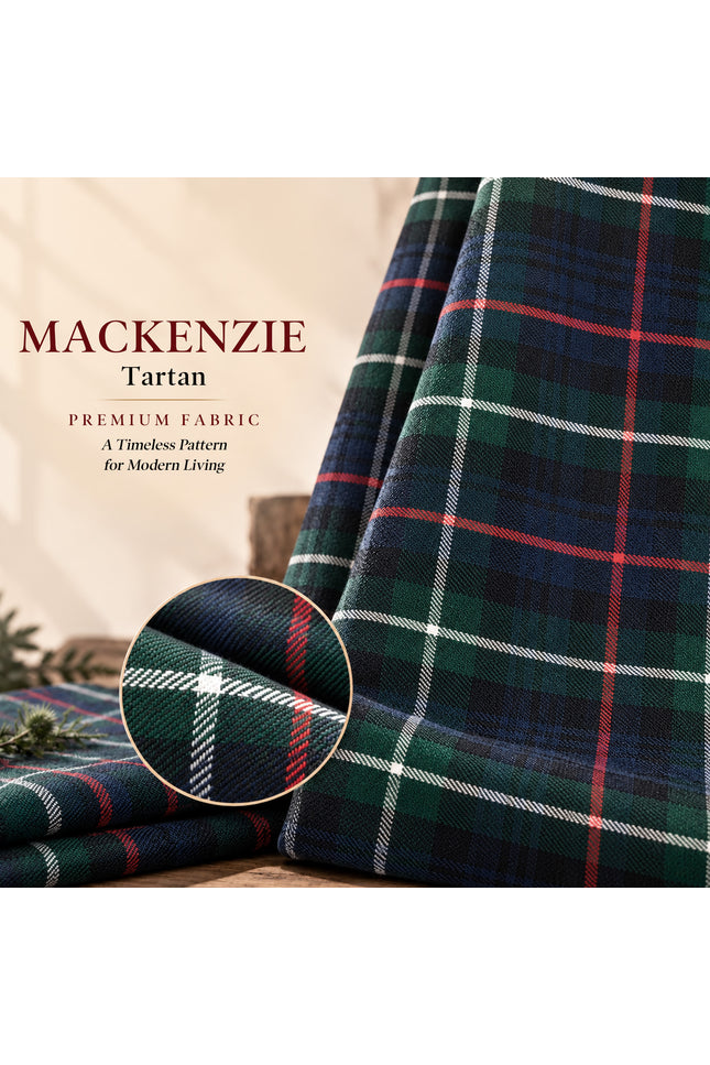 Kilt Utilitaire en Acrylique Valor | Kilt en Tartan Mackenzie 16oz