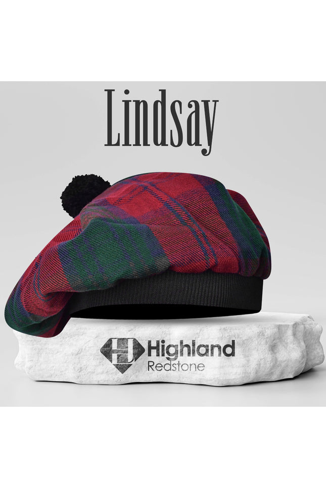 Tam O'Shanter Hat with Pompom | Lindsay  Tartan