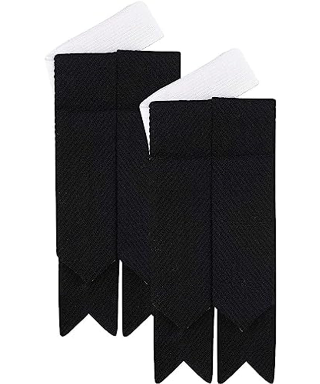 Durable Utility Kilt Flashes in Plain Black