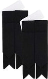 Utility Kilt Flashes (Plain Black)
