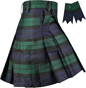 Sports kilt For Men - Athletic Kilt P.V. 8 Yard | Velcro Closing | Big & Tall