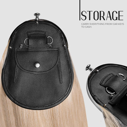 Full Dress Horse Hair Sporran with Thistle Chrome Cantle