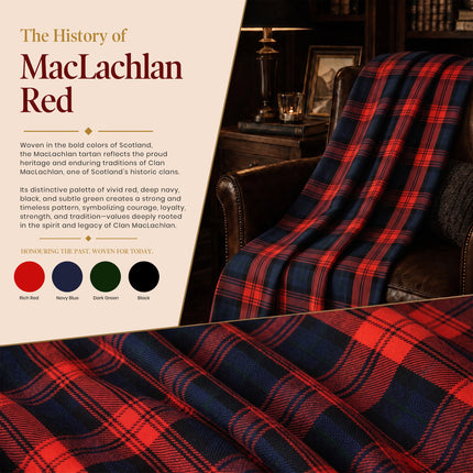 Maclachlan Rojo -Tartán