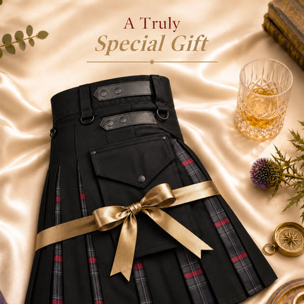 Spirit Of Bruce Hybrid Utility Kilts for Men  - Traditional Style with Modern Functionality | Big & Tall