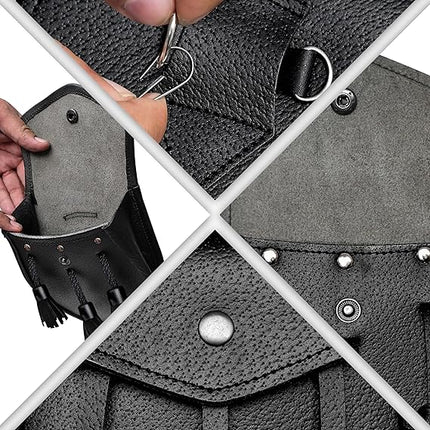 Leather Sporran I Black Grained