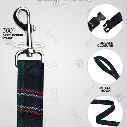Dog Collar and Leash Set –  Scottish National