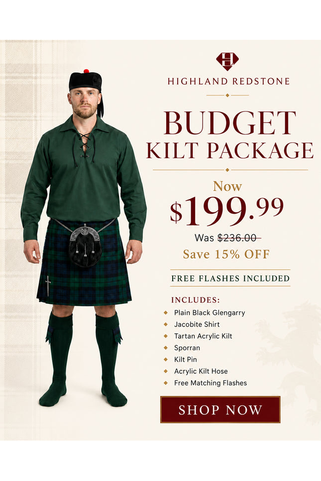 Acrylic Kilt Package | Black Watch
