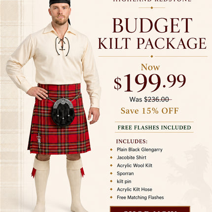 Acrylic Kilt Package | Royal Stewart
