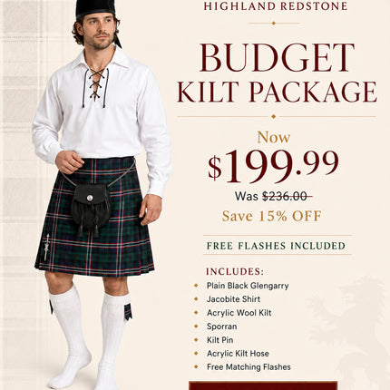 Acrylic Kilt Package | Scottish National