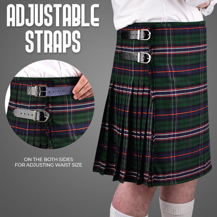 Acrylic Kilt | 16oz  Scottish National Tartan Kilt
