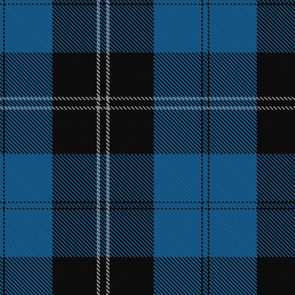 Blue Ramsay Tartan Scarf