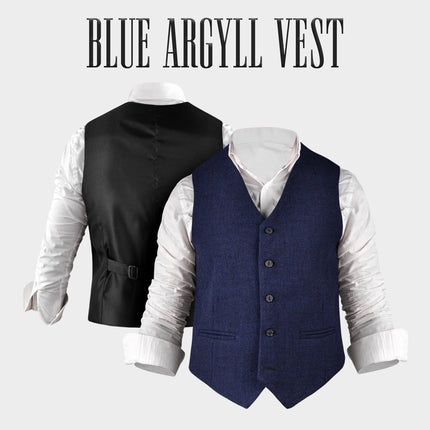 Blue Argyll Jacket & Vest