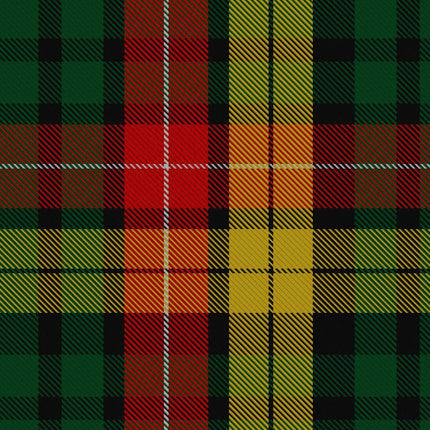 Buchanan Tartan Fabric and Accessories - Highland Redstone