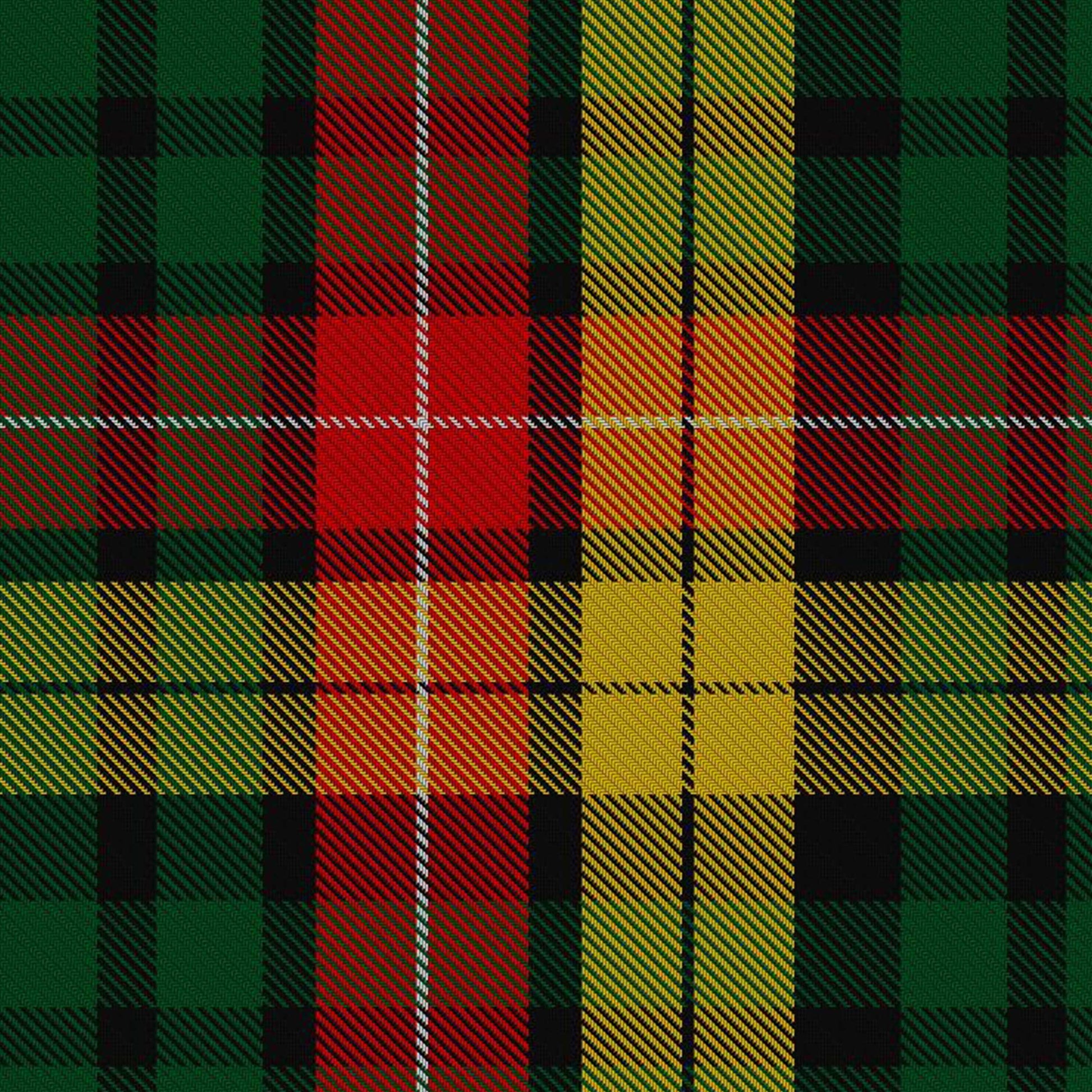 Buchanan Tartan Fabric and Accessories - Highland Redstone