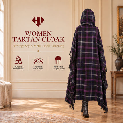 Cape écossaise pour femmes (Heritage Of Scotland)