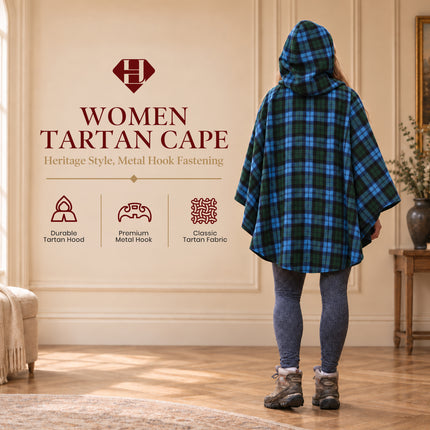 Cape écossaise femme - Ancien Campbell