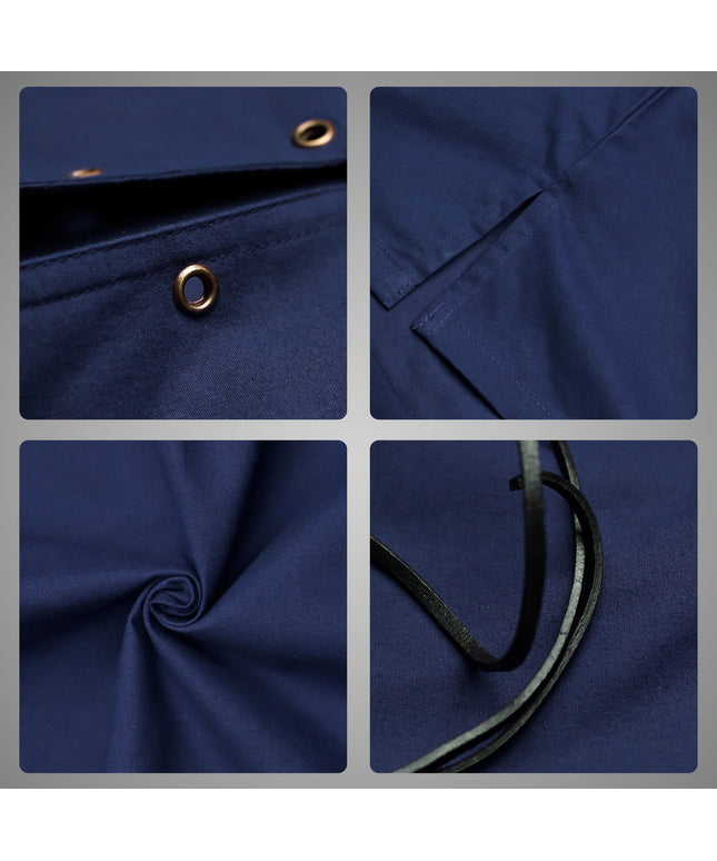 Highland Blue Kilt Shirt, made from high-quality fabric, ideal for formal and casual Scottish attire.