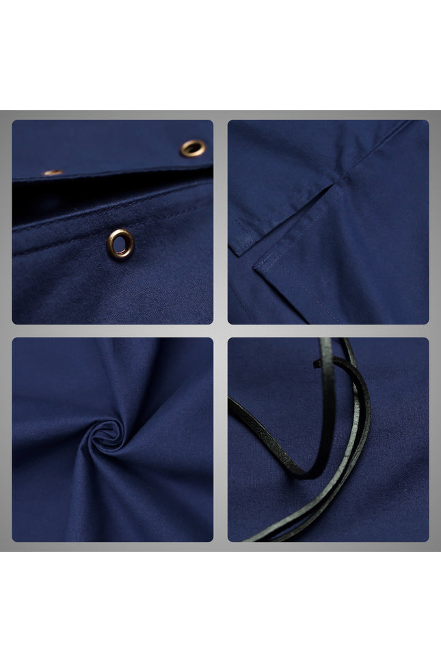 Highland Blue Kilt Shirt, made from high-quality fabric, ideal for formal and casual Scottish attire.