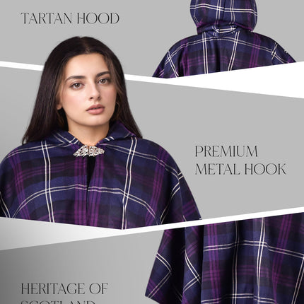 Women Tartan Cape - Heritage of Scotland