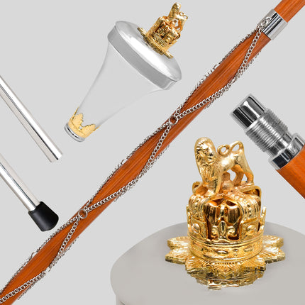 American Maces, Drum Major Maces (Flat Head)