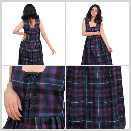 Women's Scottish Highland Dress - Long Tartan Dress | Pride of Scotland