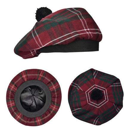 Tam O'Shanter Hat with Pompom | Crawford Tartan (Discontinued)
