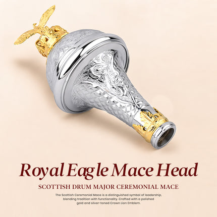 Scottish Drum Major Ceremonial Mace| Royal Eagle Head