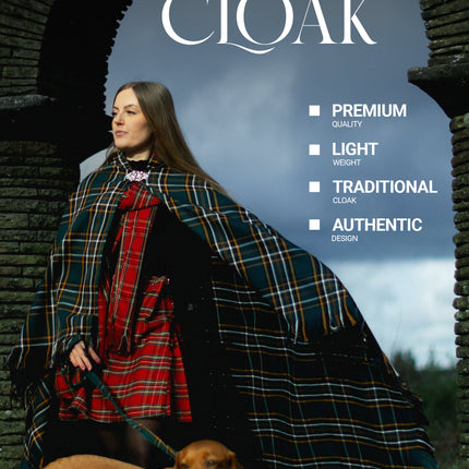 Women Tartan Cloak - Irish Heritage - Limited Edition