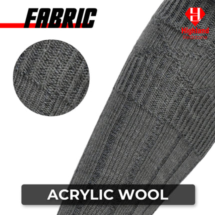 Wool blend kilt hose, grey kilt hose, wool kilt socks, grey kilt socks, high-quality kilt hose, comfortable kilt socks, durable kilt hose, Scottish kilt accessories, traditional kilt hose, elegant grey kilt hose, warm kilt socks, breathable kilt hose, moisture-wicking kilt socks, reinforced heel kilt hose, ribbed top kilt hose, versatile kilt hose, stylish kilt socks, premium wool kilt hose, reliable kilt hose, elegant grey kilt socks