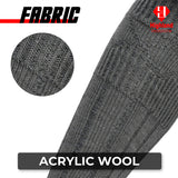 Wool Blend Kilt Grey Hose