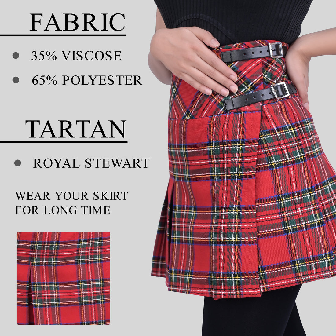 Women Tartan Billie Skirt
