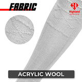 Wool Blend Kilt White Hose