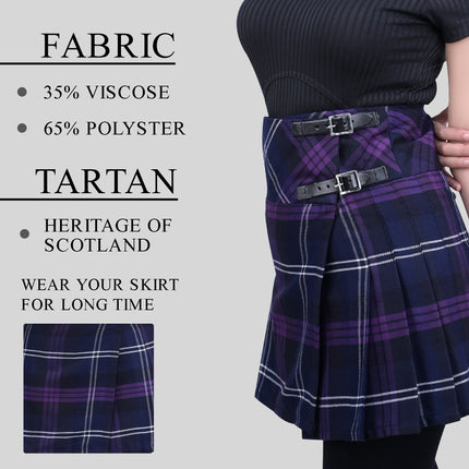 Women's Tartan Billie Skirt| Heritage of Scotland