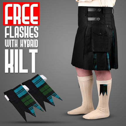 Ancient Campbell Hybrid Utility Kilt for Men  - Traditional Style with Modern Functionality