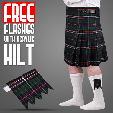 Acrylic Kilt | 16oz  Scottish National Tartan Kilt